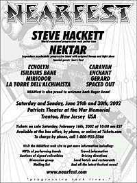 black and white nearfest poster